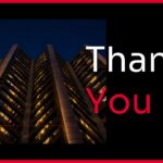 Project Update Template - Thank you slide to close your presentation professionally