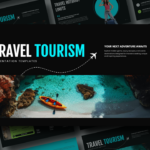 Travel Tourism Google Slides & PowerPoint Template - 11-slide deck for travel agency and tourism presentations