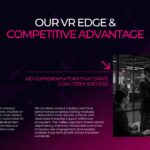 VR Pitch Deck - Competitive Advantage Slide Template