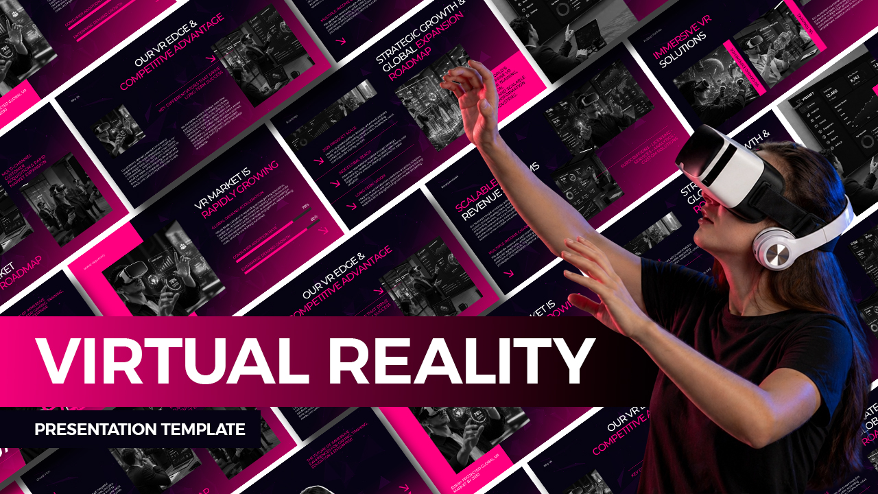 Virtual Reality Pitch Deck Template - Full Preview