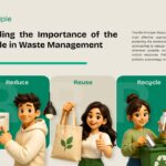 Waste Management Template - Impacts slide to present environmental and health risks of poor waste disposal