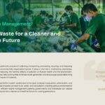Waste Management Template - Introduction slide to define and overview waste management concepts
