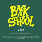 Back to School 2026 - title slide with chalkboard background