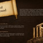 Archaeological Excavation Project Proposal - historical background slide to establish site context and significance