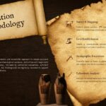 Archaeological Excavation Project Proposal - methodology slide to explain your four-step excavation approach