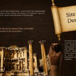Archaeological Excavation Project Proposal - site description slide to detail location, geography, and physical features