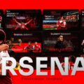 Arsenal Presentation Template - Full deck preview for football club presentations in Google Slides & PowerPoint