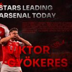 Arsenal Template - Bukayo Saka player profile slide to showcase the winger's skill and contribution