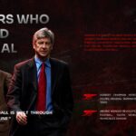 Arsenal Template - Club legends slide to celebrate iconic players and their impact on Arsenal's identity