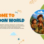Cartoon Theme Template - Welcome slide to introduce your cartoon story or presentation topic