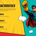 Comic Art Style Template - creative team slide