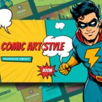 Comic Art Style Presentation Template - cover preview
