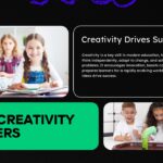 Creative Education Template - Learning Challenges Statistics Slide