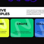 Creative Education Template - Teaching Methods Slide