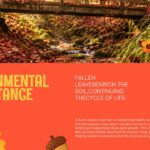 Happy Fall Season Template - Closing thank-you slide to end autumn presentations with bold retro seasonal design