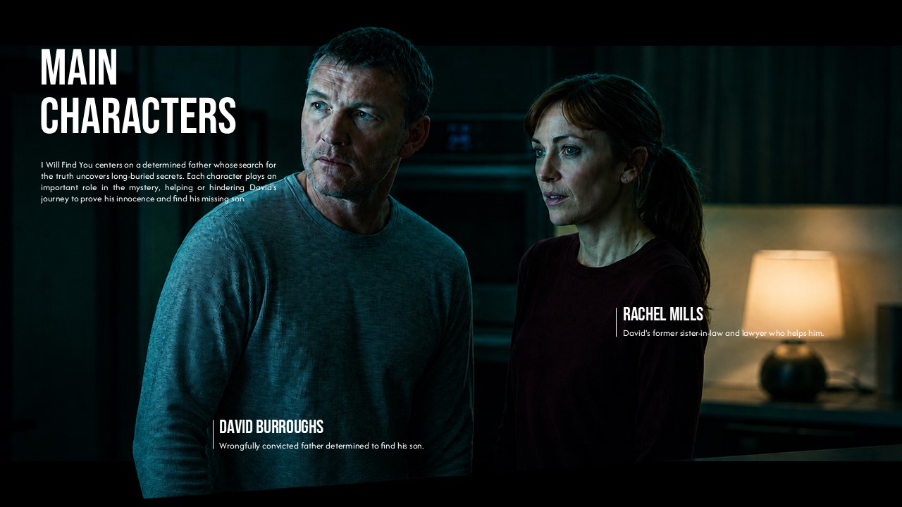 I Will Find You Netflix Template - major themes slide