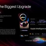 iOS 27 Siri AI Slide – Deep-dive feature spotlight with UI screenshot collage and 'Smarter, More Personal Assistant' tagline