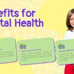 Kids PE Template – Benefits for Mental Health card layout slide