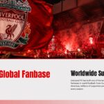 Liverpool FC Template - Future vision slide with AXA Training Centre photo and three strategic focus bullet points