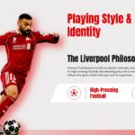 Liverpool FC Template - Global fanbase slide with dramatic Anfield crowd photo and worldwide supporter community text