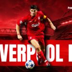Liverpool FC Template - Club overview slide with key stats including founding year, stadium, and nickname