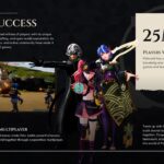 Palworld Game Template - Stats slide to highlight 25M+ player milestone and multiplayer achievements