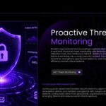 Cybersecurity Template - Core Principles of Preemptive Security slide