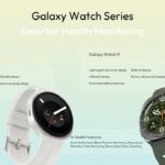 Samsung Smart Glasses Template - Editorial portrait slide introducing Gemini AI-powered smart glasses as next computing platform