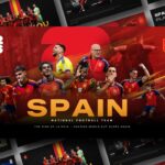 Spain Football Team Template - Full deck preview