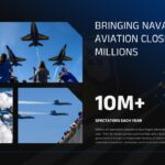 Blue Angels Audience Reach Slide - 10M+ spectators statistic