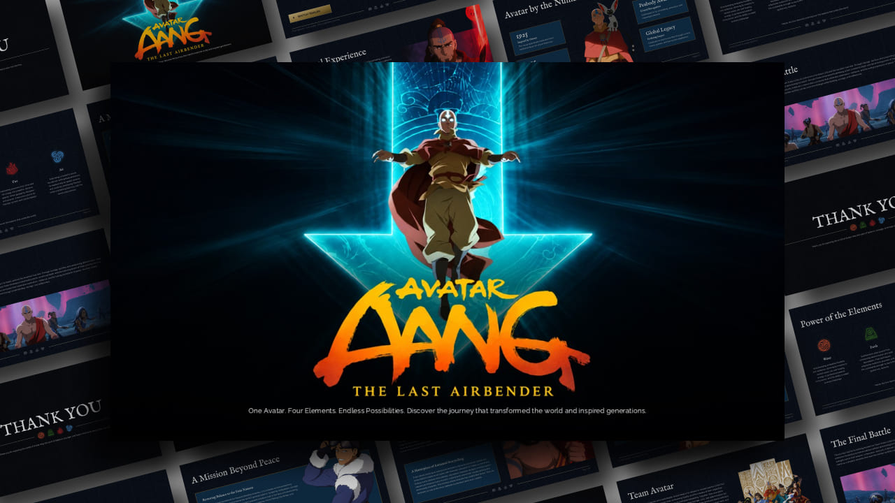 Avatar Aang - The Last Airbender Wallpaper
