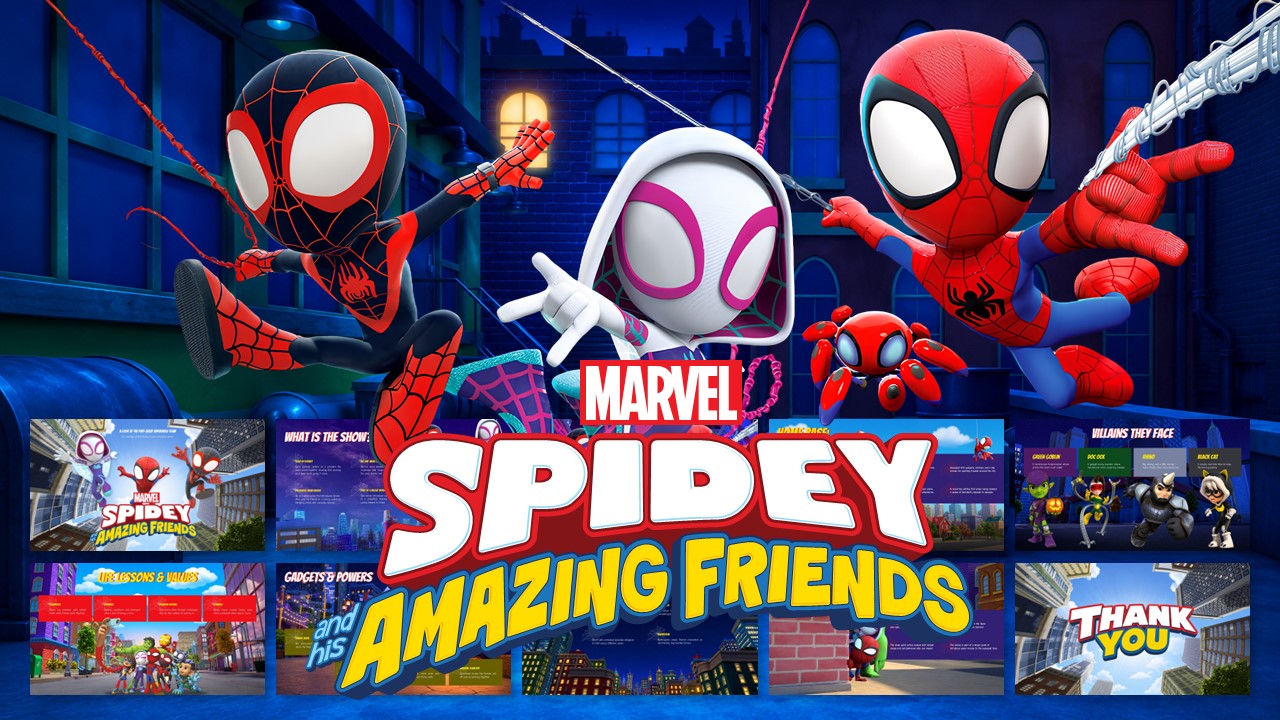 Spidey Amazing Friends Wallpaper