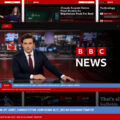 BBC News Template - cinematic cover slide with news anchor