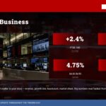 BBC News Template - technology three-point breakdown slide