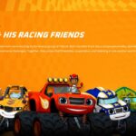 Blaze and the Monster Machines Template - Character profile slide to introduce AJ and Gabby with key role descriptions