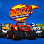 Blaze and the Monster Machines Template - Intro slide to present the show's STEM-driven big idea with character visuals