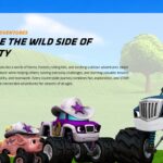 Blaze and the Monster Machines Template - STEM slide to present Gabby's engineering role and educational show themes
