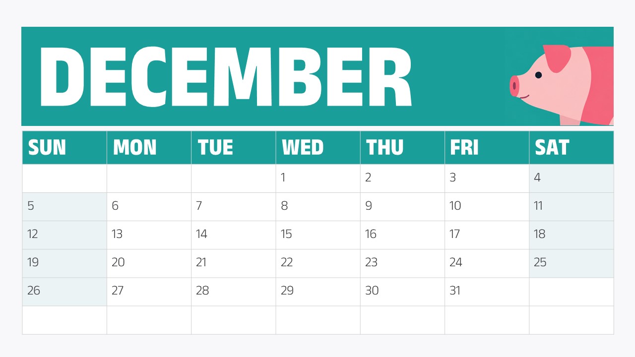 Calendar 2027 November - Monthly grid slide to track November events and deadlines