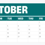 Calendar 2027 September - Monthly grid slide to present September plans and schedules