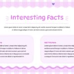 Cute Border Template - conclusion slide with orange gingham, kawaii bunny and mushroom illustrations