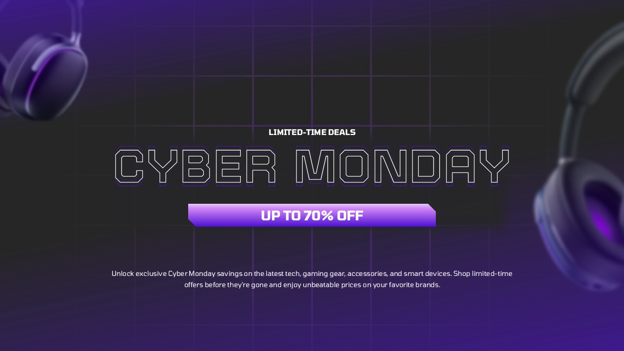 Cyber Monday template
