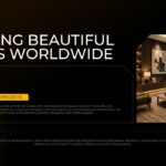 Decor Store Template - Expertise slide to present design solutions and key statistics