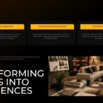 Decor Store Template - Collections slide to present product lines and decor categories