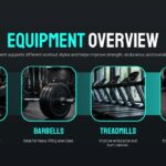 Gym and Fitness Template - Nutrition slide to present diet plans and healthy eating pillars
