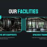 Gym and Fitness Template - Closing slide to end your fitness presentation with a strong impression