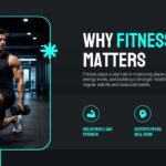 Gym and Fitness Template - Goals slide to outline key fitness objectives for your program
