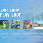 Heartopia Game Template - social community features slide