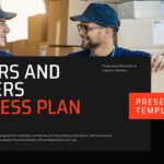 Movers and Packers Business Plan - Cover Slide Template