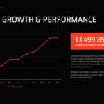 Movers and Packers Business Plan - Revenue Growth Performance Slide