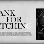 Old Movie Intro Style Template - Thank You closing slide